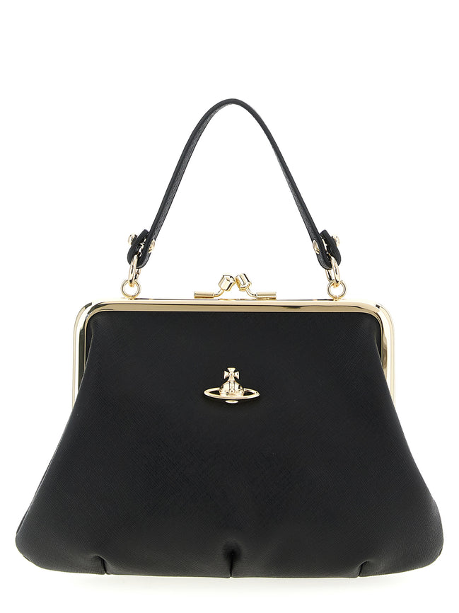 Vivienne Westwood Black Cowhide Handbag