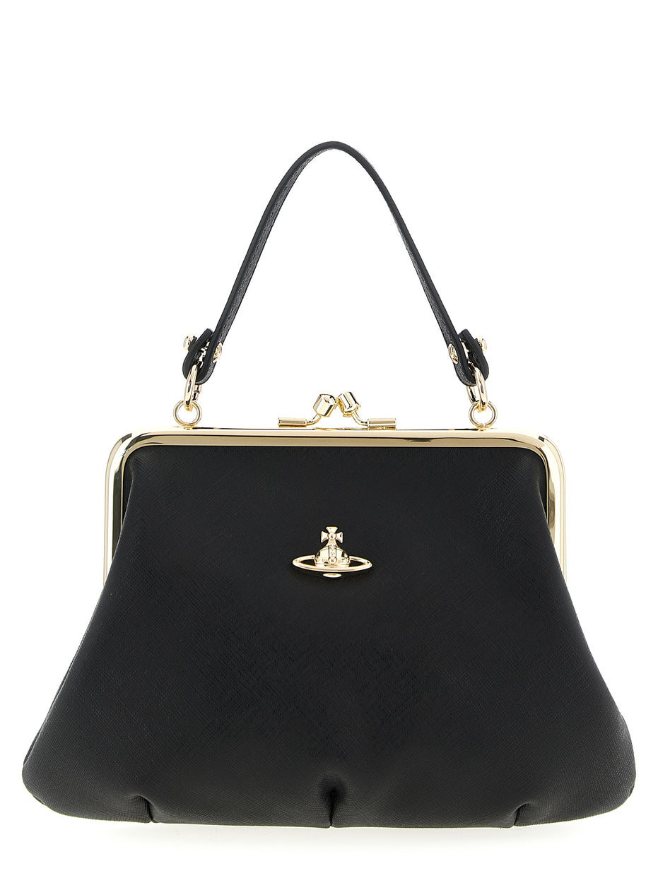 Vivienne Westwood Black Cowhide Handbag