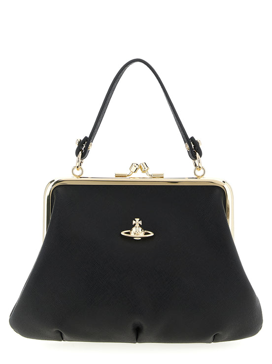 Vivienne Westwood Black Cowhide Handbag