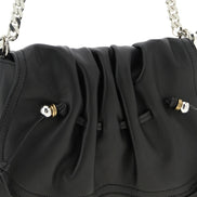 Isabel Marant Black Calfskin Shoulder Bag