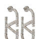 Valentino Garavani Silver Stainless Steel Earrings
