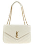 Saint Laurent Beige Lamb Leather Shoulder Bag