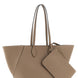 Valextra Beige Calfskin Tote Bag