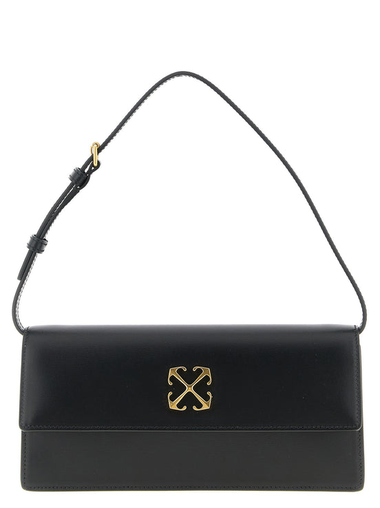 Off-White Black Polyester Shoulder Bag