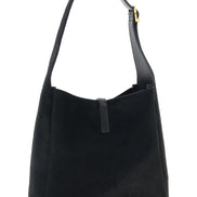Saint Laurent Black Calfskin Shoulder Bag