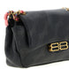 Balenciaga Black Leather Shoulder Bag