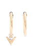 Valentino Garavani Gold Brass Earrings
