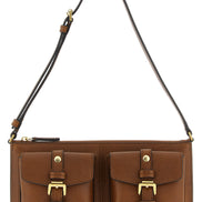 Mulberry Brown Calfskin Shoulder Bag