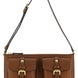 Mulberry Brown Calfskin Shoulder Bag