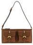 Mulberry Brown Calfskin Shoulder Bag