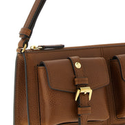 Mulberry Brown Calfskin Shoulder Bag