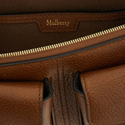 Mulberry Brown Calfskin Shoulder Bag