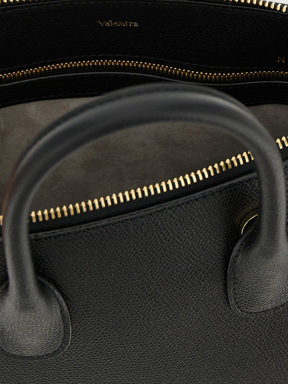 Valextra Black Calfskin Handbag