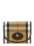 Burberry Beige Cotton Cardholder