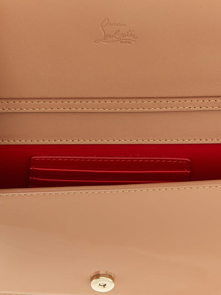 Φάκελος Christian Louboutin πολύχρωμος από δέρμα μοσχαριού  