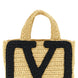 Valentino Garavani Black Viscose Tote Bag