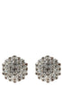 Self-Portrait Silver Brass Earrings
