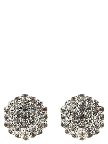 Self-Portrait Silver Brass Earrings
