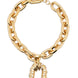 Paco Rabanne Gold Brass Necklace