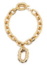 Paco Rabanne Gold Brass Necklace