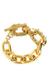 Paco Rabanne Gold Brass Bracelet