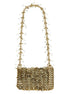 Paco Rabanne Gold Brass Shoulder Bag