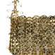 Paco Rabanne Gold Brass Shoulder Bag