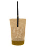 Khaite Beige Sisal Shoulder Bag