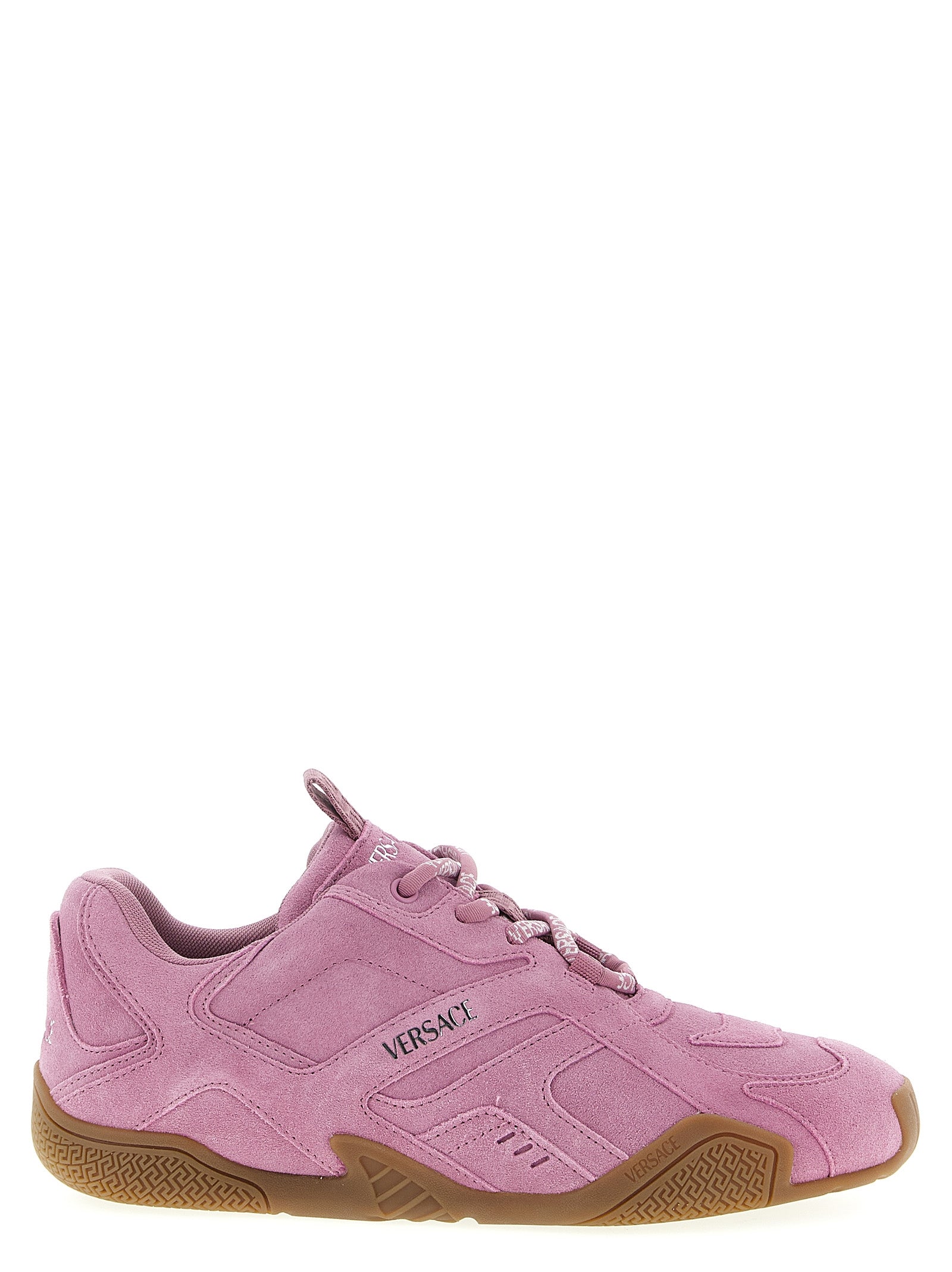 Versace Multicolor Calfskin Athletic Sneakers
