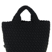 NAGHEDI Black Neoprene Tote Bag