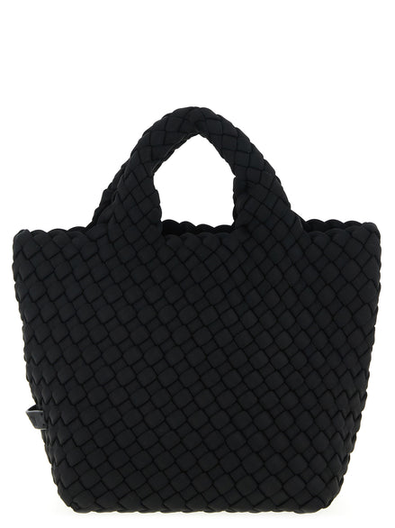 NAGHEDI Black Neoprene Tote Bag