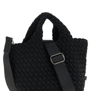 NAGHEDI Black Neoprene Tote Bag