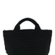 NAGHEDI Black Neoprene Tote Bag