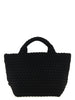 NAGHEDI Black Neoprene Tote Bag