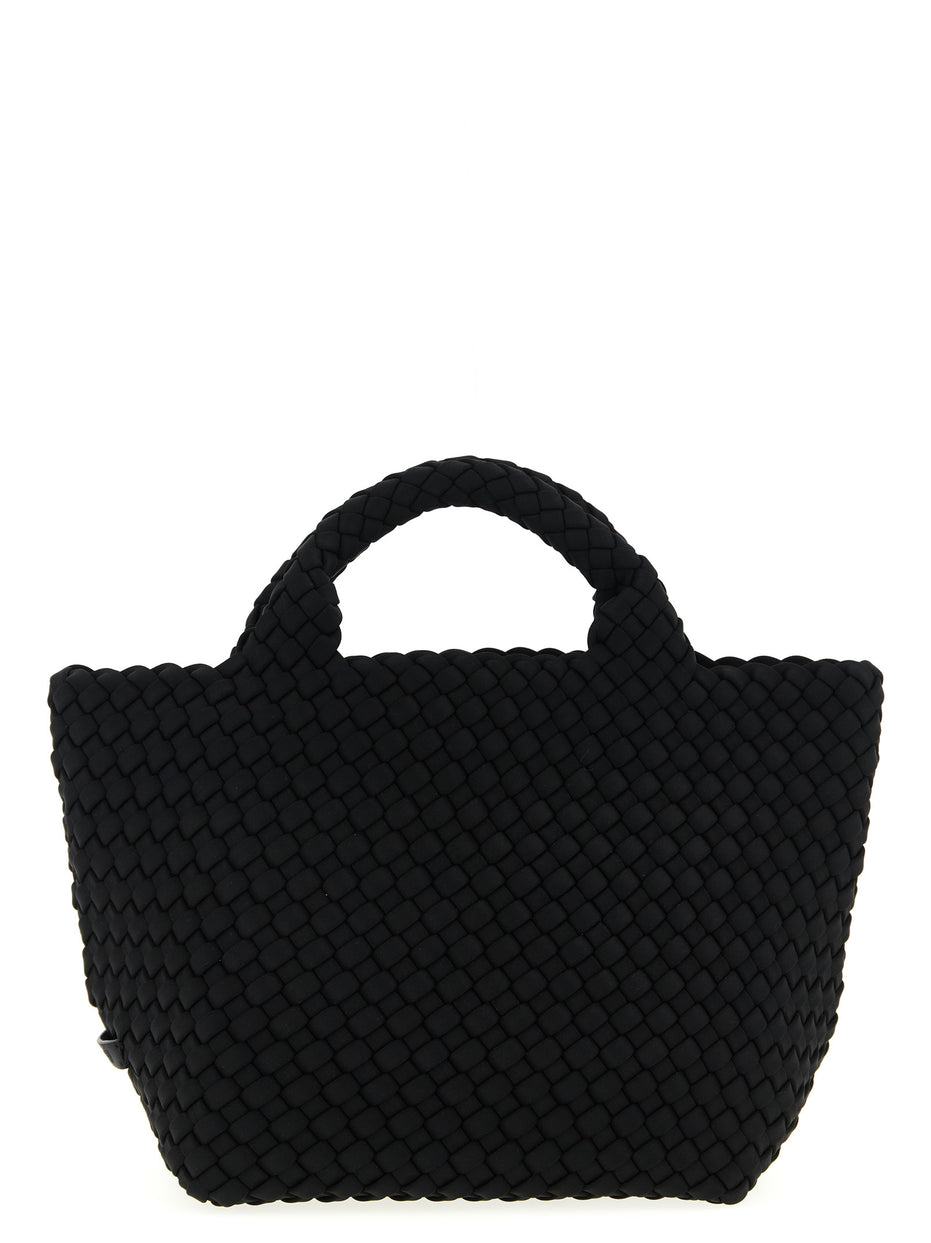 NAGHEDI Black Neoprene Tote Bag