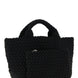NAGHEDI Black Neoprene Tote Bag