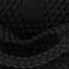 NAGHEDI Black Neoprene Tote Bag