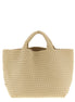 NAGHEDI Beige Neoprene Tote Bag
