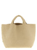 NAGHEDI Beige Neoprene Tote Bag