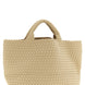 NAGHEDI Beige Neoprene Tote Bag