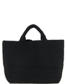 NAGHEDI Black Neoprene Tote Bag