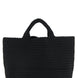 NAGHEDI Black Neoprene Tote Bag