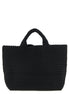 NAGHEDI Black Neoprene Tote Bag