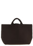 NAGHEDI Brown Neoprene Tote Bag