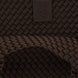 NAGHEDI Brown Neoprene Tote Bag