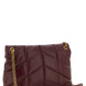 Saint Laurent Bordeaux Calfskin Shoulder Bag