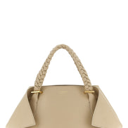 Ferragamo Gray Calfskin Handbag