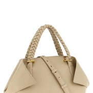 Ferragamo Gray Calfskin Handbag