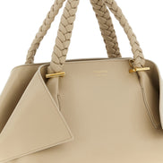 Ferragamo Gray Calfskin Handbag