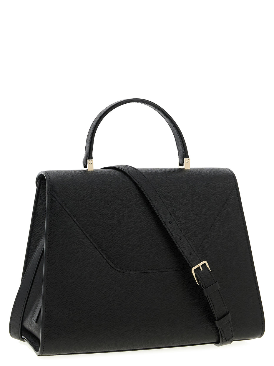 Valextra Black Calfskin Handbag